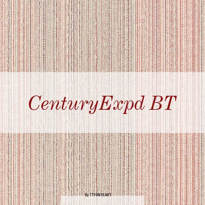 CenturyExpd BT example
